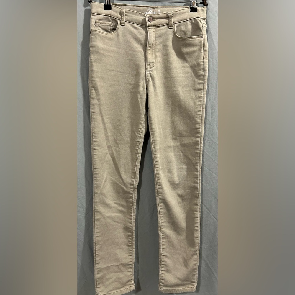 Jordache Women's Skinny Jeans - Color Khaki - Size 16